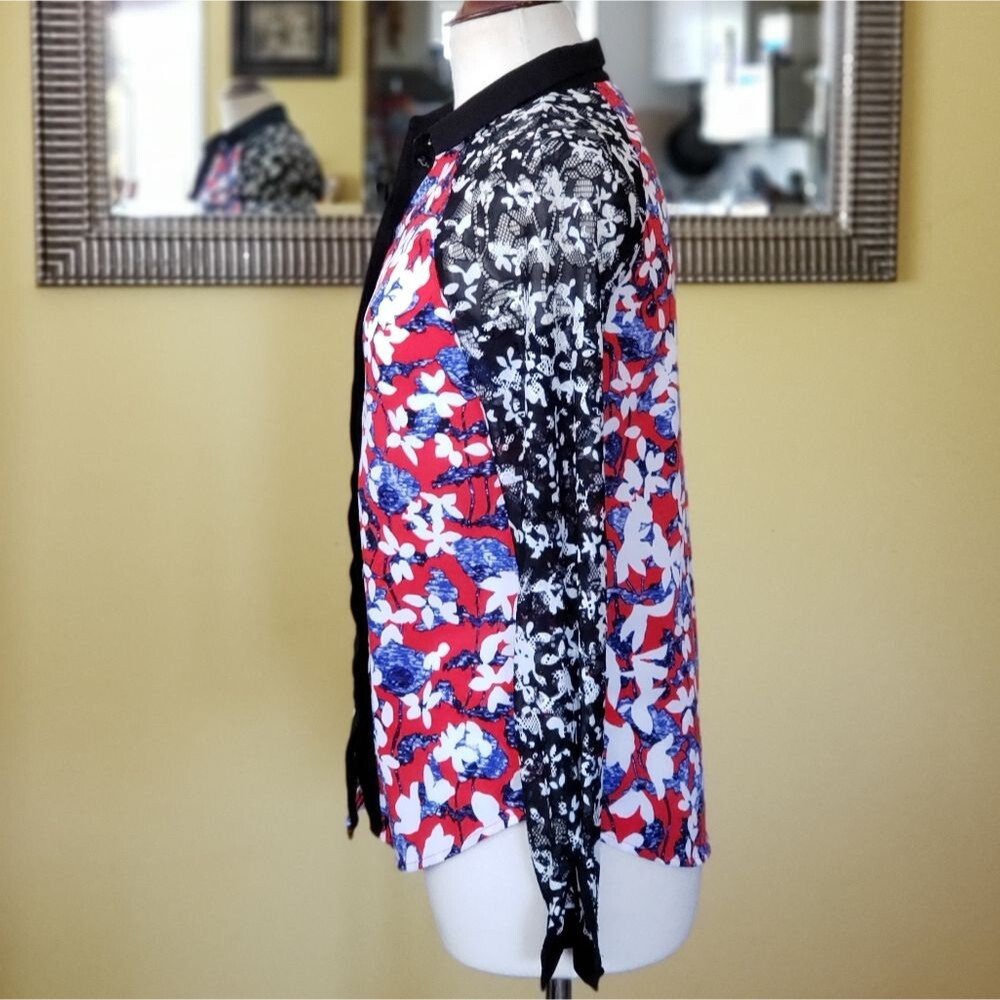 Peter Pilotto For Target Button Front Blouse - image 4